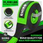 Rhino USA G-TOWSTRAP Recovery Tow Strap 3Inx20Ft (Black)