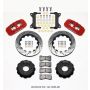 Wilwood 140-15305-DR AERO6 Front Hat Kit 14.00 Drilled Red 63-87 C10 w/  Pro Spindles