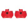 PowerStop S6412 Red Powder Coated Calipers
