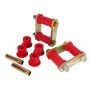 Prothane 1-1013 70-74 AMC AMX/Javelin HD Spring & Shackles Bushings - Red