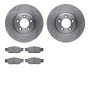 Dynamic Friction 6602-54019 Rotor Kit