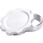 ALLSTAR PERFORMANCE ALL36174 Filler Cap Silver with Weld-In Steel Bung Large