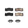 PowerStop 17-1371 PowerStop - Z17 Low-Dust Ceramic Brake Pads with Hardware