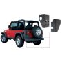 97-06 Jeep Trail Armor Rear Corner Pair