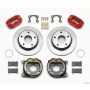 Wilwood 140-13320-R Dynapro Lug Mount P/S Park Brake Kit Red Small Ford 2.36in Off Bronco 5 x 5.50