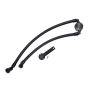 J&L 2021 Ram TRX 6.2L Supercharged Passenger Side Oil Separator 3.0 - Black Anodized