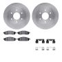 Dynamic Friction 6512-67474 Rotor Kit
