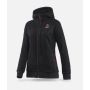 Akrapovic Womens Corpo Zip Hoodie Black - Small