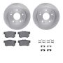 Dynamic Friction 6512-59258 Rotor Kit