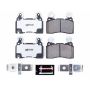 PowerStop Z26-1474 PowerStop - Z26 Performance Carbon-Fiber Ceramic Brake Pads with Hardware Kit