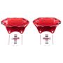 PowerStop S6264 Red Powder Coated Calipers