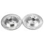 PowerStop JBR793XPR PowerStop Evolution Performance Drilled, Slotted & Plated Brake Rotor Pair