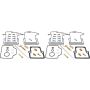 All Balls Racing 26-1858 2001 Polaris 800 RMK 144 Carburetor Rebuild Kit