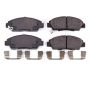PowerStop 17-568 PowerStop - Z17 Low-Dust Ceramic Brake Pads with Hardware