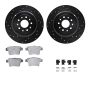 Dynamic Friction 8512-54090 Rotor Kit