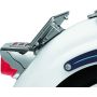Kuryakyn 9165 Universal Laydown License Holder Chrome