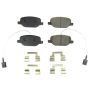 PowerStop 17-1822 PowerStop - Z17 Low-Dust Ceramic Brake Pads with Hardware