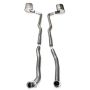 Stainless Works V6814300S 1968-72 Corvette Exhaust BB Automatic Trans 2-1/2in Factory Connect