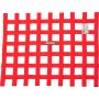 RACEQUIP RQP725015 Ribbon Window Net SFI Red