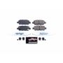 PowerStop Z23-1288 PowerStop - Z23 Daily Driver Carbon-Fiber Ceramic Brake Pads with Hardware Kit