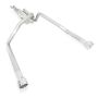 Stainless Works TBTD 2006-09 Trailblazer SS 6.0L 2-1/2in Chambered Exhaust X-Pipe Side Bumper Exit