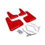 Rally Armor MF27-UR-RD/WH Red Mud Flap/White Logo