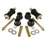 Prothane 87-96 Jeep YJ Front & Rear Main Spring Eye Bushings - Black
