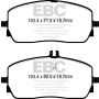 EBC Brakes DP62390 6000 Series Greenstuff Truck/SUV Brakes Disc Pads