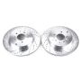 PowerStop JBR1398XPR PowerStop Evolution Performance Drilled, Slotted & Plated Brake Rotor Pair