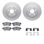 Dynamic Friction 4512-47089 Rotor Kit