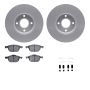 Dynamic Friction 4512-99033 Rotor Kit