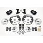 Wilwood 140-13378 Dynapro Dust-Boot Front Kit 12.19in 74-80 Pinto/Mustang II Disc Spindle only