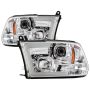 SPYDER 5086259 Projector Headlights - Version 2 - Switch Back Light Bar Turn Signal - Chrome