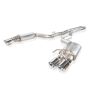 Stainless Works M18CBHPCV 18+ Ford Mustang GT Redline Cat-Back Performance Connect H-Pipe w/ Active Valves