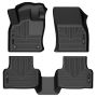 Husky Liners 95251 2022 Volkswagen Taos Weatherbeater Black Front & 2nd Seat Floor Liners