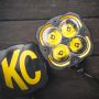 KC HiLiTES 30570 KC Bezel Ring KC FLEX ERA 4 Gold 1PC