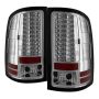 SPYDER 5014931 LED Tail Lights - Chrome