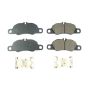 PowerStop 17-1389 PowerStop - Z17 Low-Dust Ceramic Brake Pads with Hardware