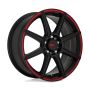 MR142 18X8 5X4.5/120 S-BLK RED 35MM