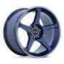 BATTLE V 17X8.5 5X100 56 +30 OB-BLU MCH
