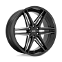 DUB 1PC S267 DIRTY DOG Wheel 24X10 6X5.5 106.1 25.0