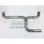 Different Trend Diesel Stack Kit 409 Stainless Steel 4″ Universal Diesel Dual Exhaust Stack Kit DK-400