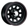 PACER 342B Black Daytona Wheel 17X8 5X5.50 108.71 +00