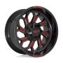 MOTO METAL MO999 20X10 8X6.5 G-BLK MILL RTCC -18MM
