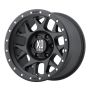 XD127 16X7 5X4.5 M-GRAY BLK RING +35MM