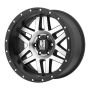 XD128 18X9 5X5.0 S-BLK GLD CLR 18MM