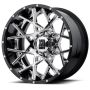 XD203 22X10 6X135 G-BLK/G-BLK/MILL -18MM