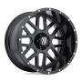 XD820 20X9 5X5.5 SATIN BLACK 18MM BTCC