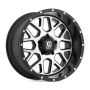 XD820 20X9 6X135 S-BLK MACH BTCC 18MM