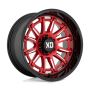 XD865 20X9 6X5.5 RED-MILL BLK-LP 18MM